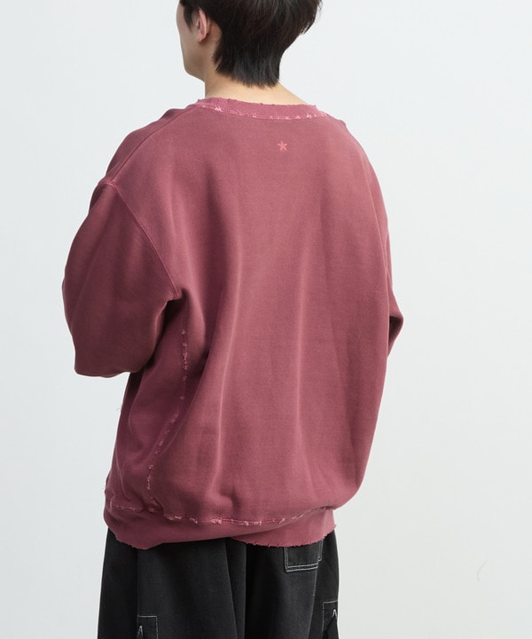 STAR★ DAMAGED SWEAT 詳細画像 2