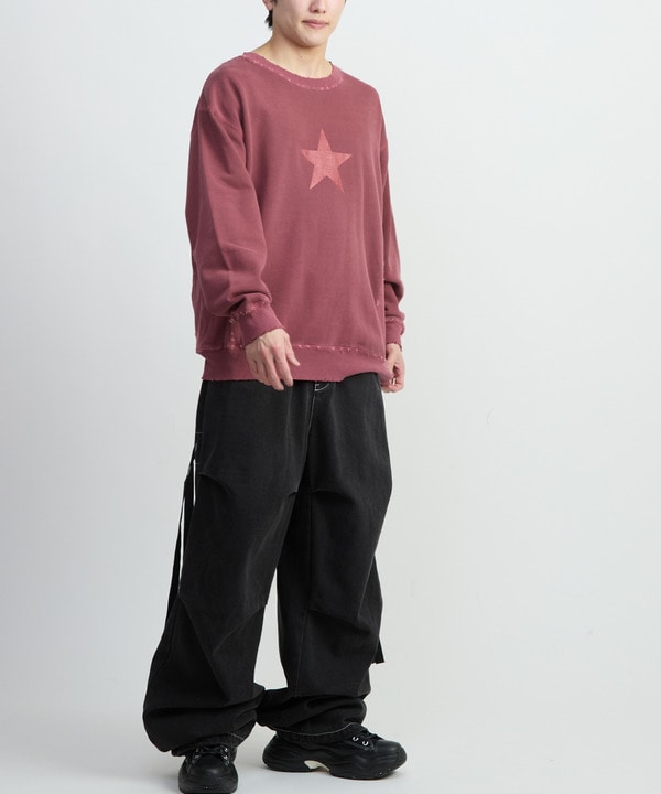 STAR★ DAMAGED SWEAT 詳細画像 3