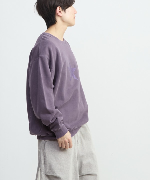 STAR★ DAMAGED SWEAT 詳細画像 5