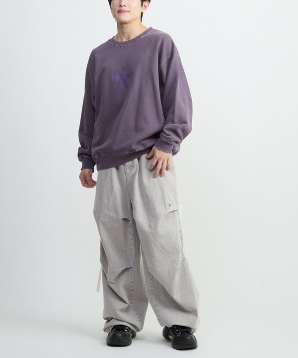 STAR★ DAMAGED SWEAT 詳細画像 7