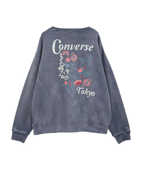 BACK FLOWER PRINT SWEAT 詳細画像 12