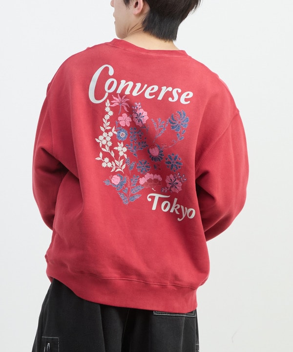 BACK FLOWER PRINT SWEAT 詳細画像 14