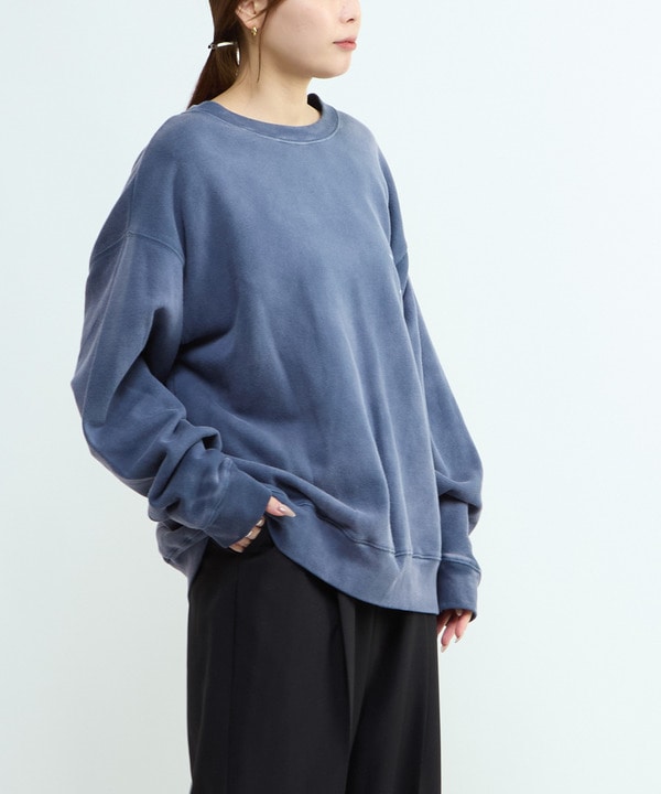 BACK FLOWER PRINT SWEAT 詳細画像 2