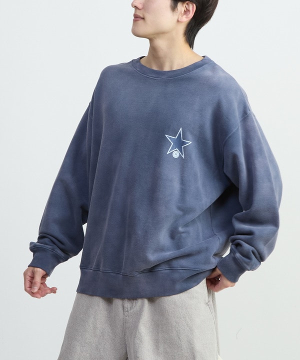 BACK FLOWER PRINT SWEAT 詳細画像 6