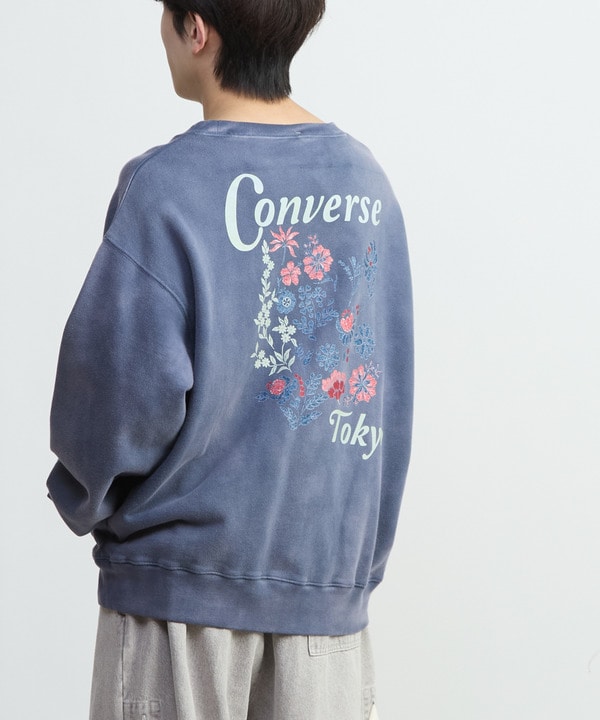 BACK FLOWER PRINT SWEAT 詳細画像 8