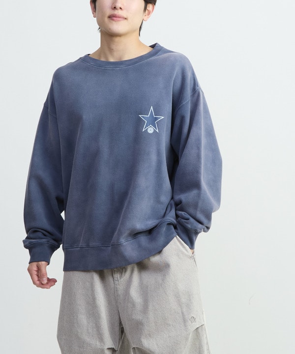 BACK FLOWER PRINT SWEAT 詳細画像 9