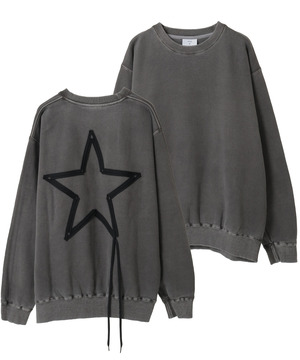 SPINDLE STAR★ DESIGN SWEAT