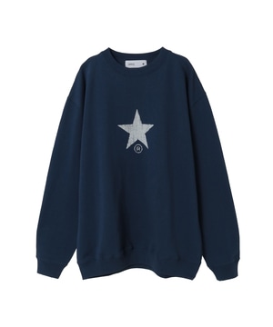 STAR★ PRINT SWEAT