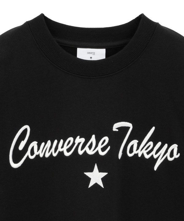 EMBROIDERED LOGO CROPPED SWEAT 詳細画像 2