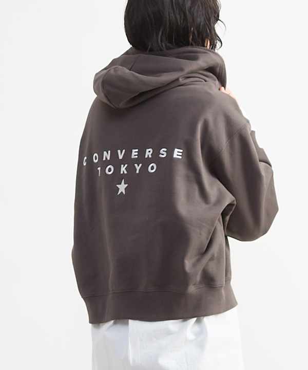 EMBROIDERED LOGO HOODIE 詳細画像 1