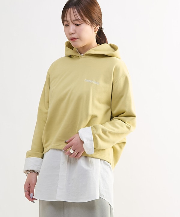BACK STAR★ SIDE TUCK HOODIE 詳細画像 1