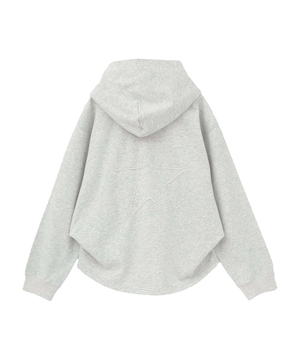 BACK STAR★ SIDE TUCK HOODIE 詳細画像 10