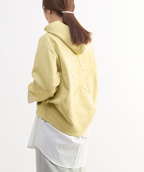 BACK STAR★ SIDE TUCK HOODIE 詳細画像 3
