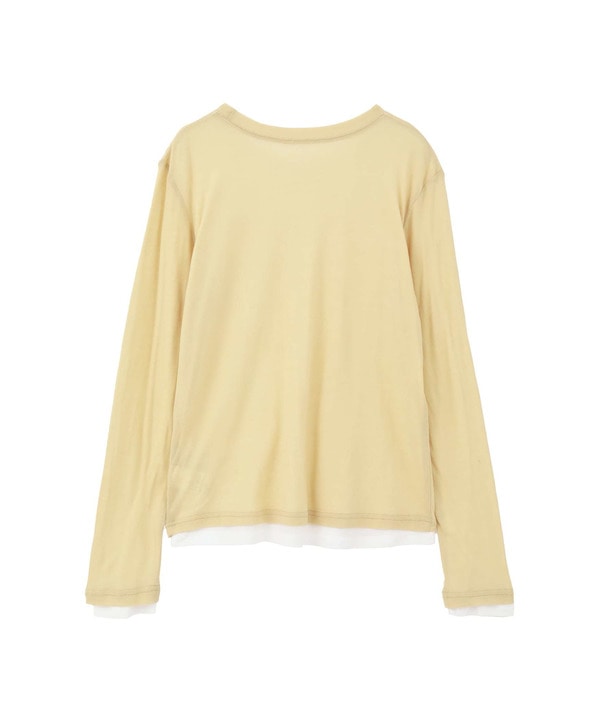 LAYERED SHEER FRAISE TOP 詳細画像 13