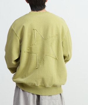BACK STAR★ PATCH SWEAT