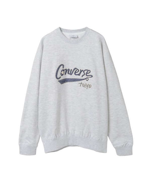GLITTER LOGO SWEAT 詳細画像 グレー 1