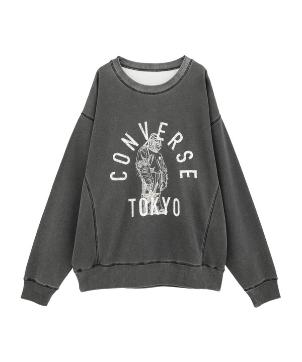 GORILLA LOGO PRINT SWEAT 詳細画像 ブラック 1