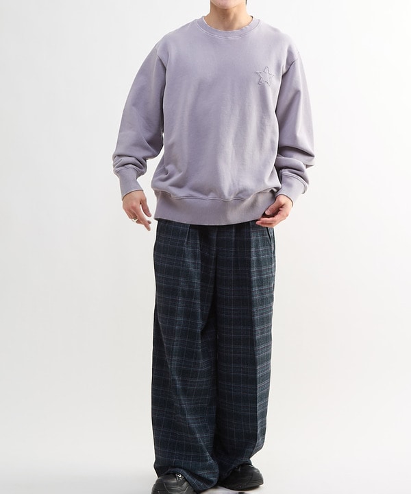 STAR★ PATCH LETTERING SWEAT 詳細画像 3