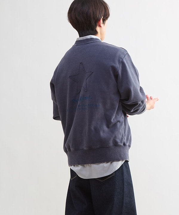 STAR★ PATCH LETTERING SWEAT 詳細画像 5