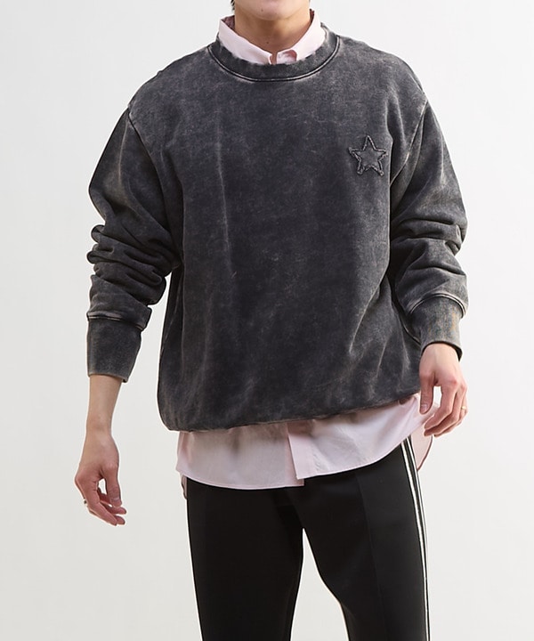 STAR★ PATCH LETTERING SWEAT 詳細画像 7