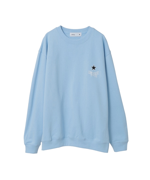 ONEPOINT STAR★ EMBROIDERED SWEAT 詳細画像 サックスブルー 1