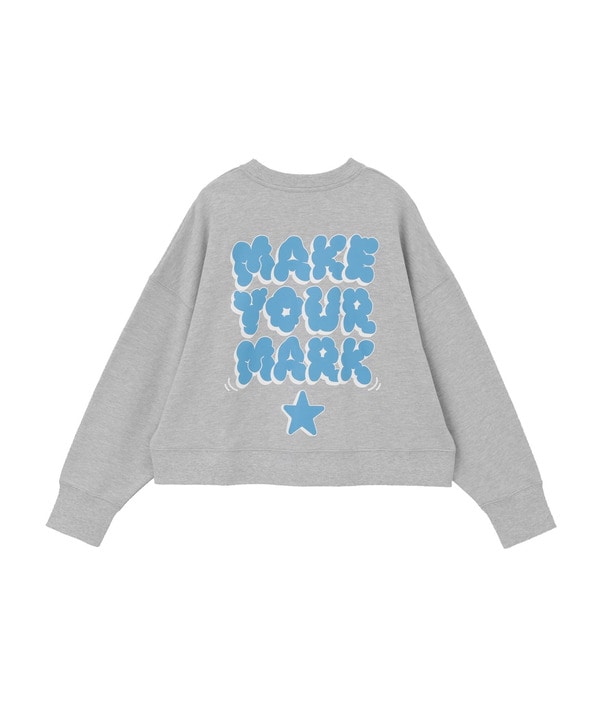 BACK PRINT MESSAGE SWEAT 詳細画像 13