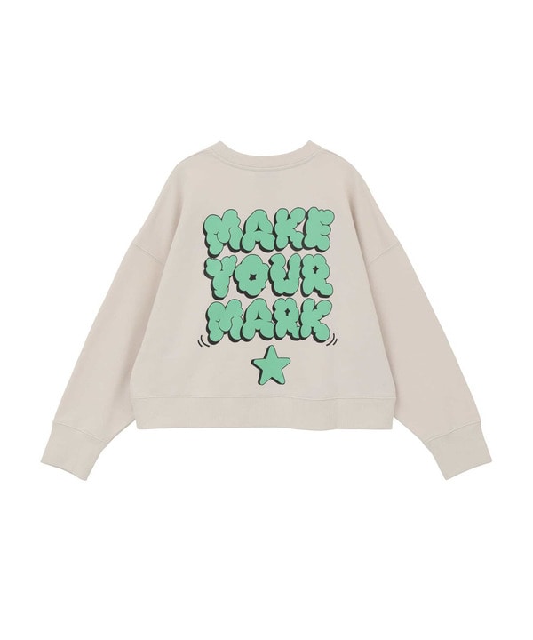 BACK PRINT MESSAGE SWEAT 詳細画像 15