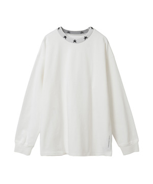 STAR NECK LONGSLEEVE TEE
