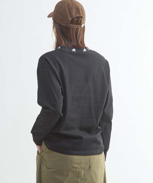 STAR NECK LONGSLEEVE TEE 詳細画像 3