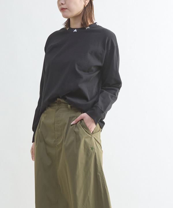 STAR NECK LONGSLEEVE TEE 詳細画像 4