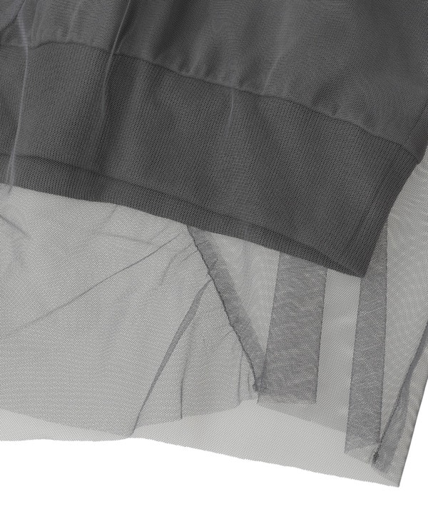 STAR★ TULLE LAYERED SWEAT 詳細画像 18