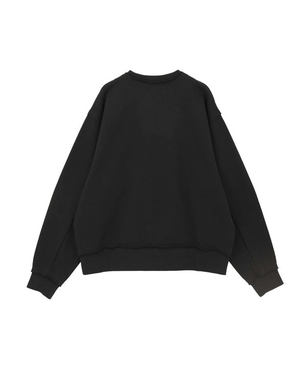 DAMAGED EMBROIDED LOGO SWEAT 詳細画像 10