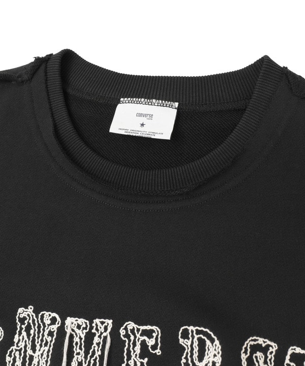 DAMAGED EMBROIDED LOGO SWEAT 詳細画像 11
