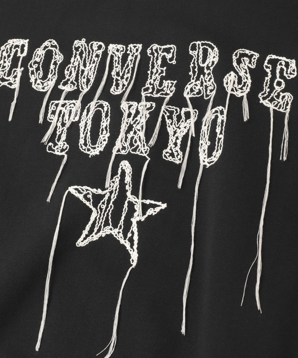 DAMAGED EMBROIDED LOGO SWEAT 詳細画像 6