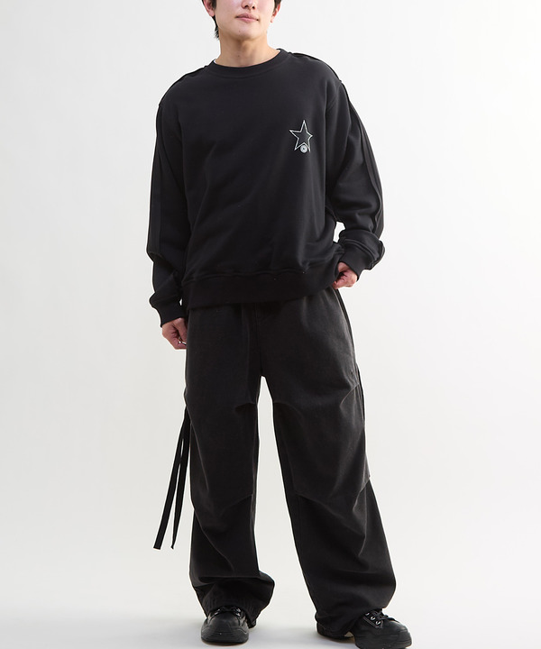 BACK FLOWER LOGO SWEAT 詳細画像 2