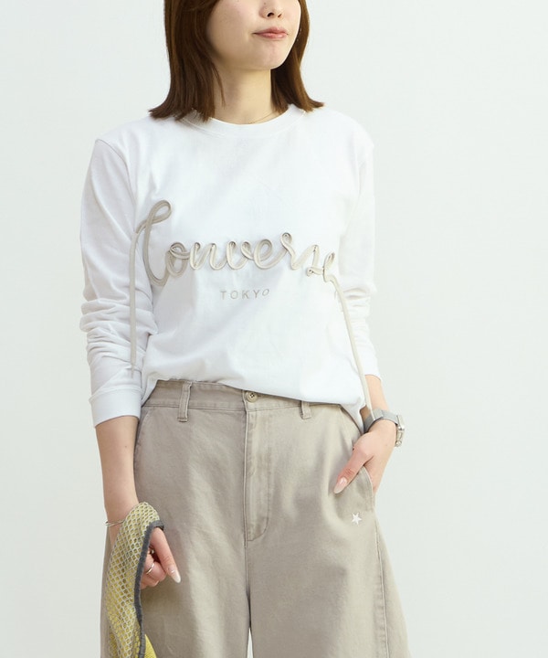 SPINDLE LOGO LONGSLEEVE TEE 詳細画像 ホワイト 1