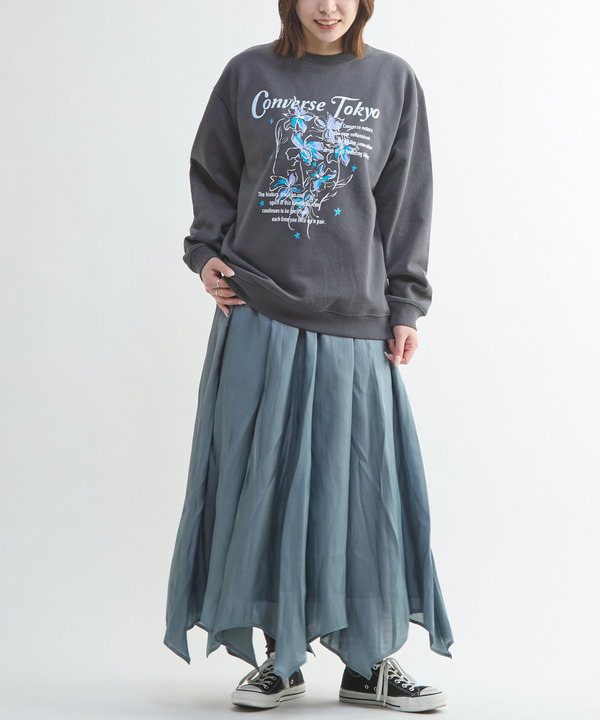 LILY FLOWER PRINT SWEAT 詳細画像 4