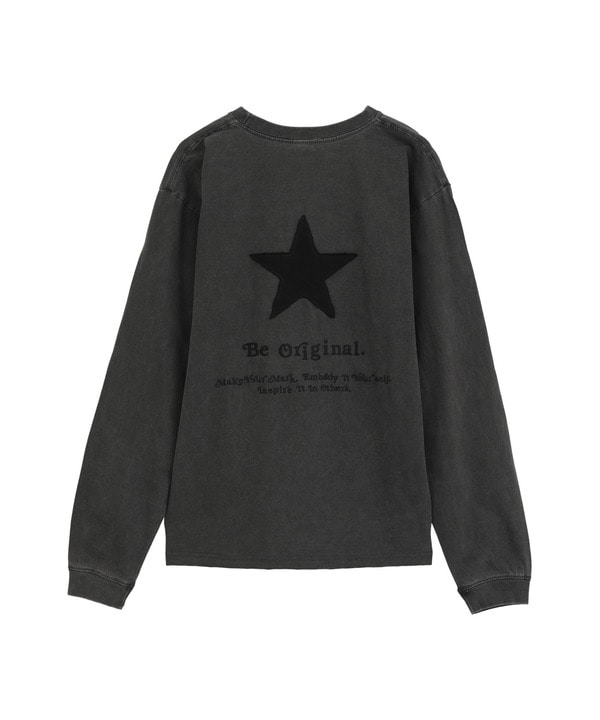 STAR★ PATCH LETTERING LONGSLEEVE TEE 詳細画像 2