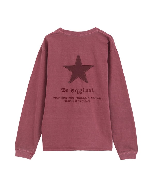 STAR★ PATCH LETTERING LONGSLEEVE TEE 詳細画像 6