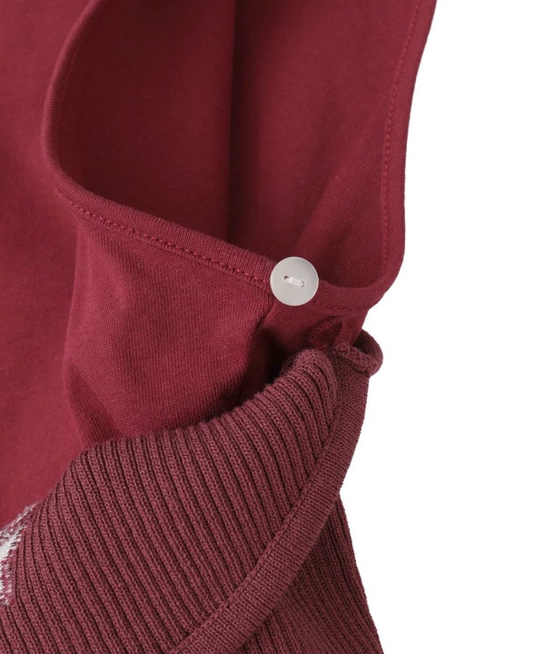 KNIT BUSTIER LAYERED TANK TOP 詳細画像 4