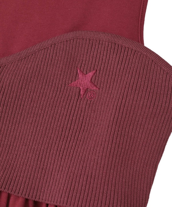 KNIT BUSTIER LAYERED TANK TOP 詳細画像 6