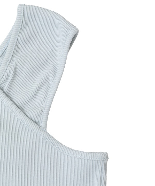 HALTER STRAP RIB TANK TOP 詳細画像 7