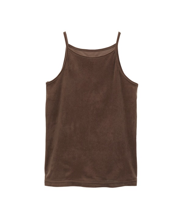 VELOUR CAMISOLE 詳細画像 ブラウン 1