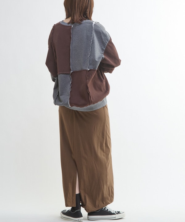 PATCHWORK CUT-OFF TOP 詳細画像 12