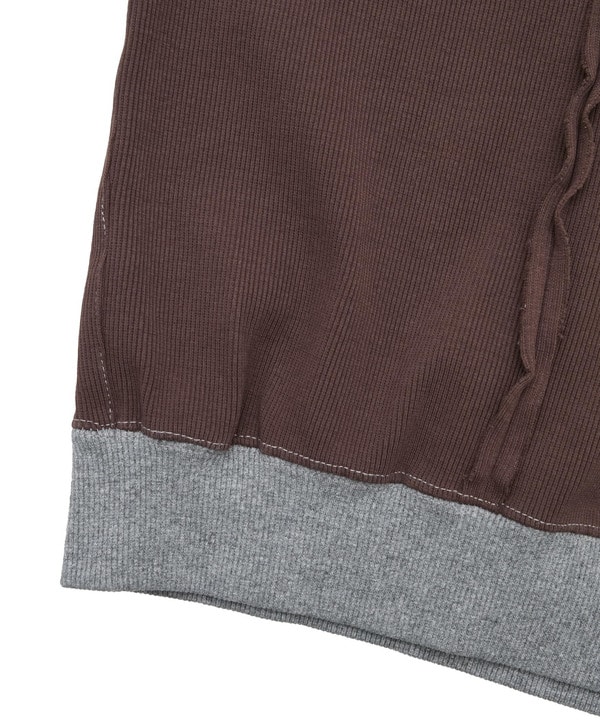 PATCHWORK CUT-OFF TOP 詳細画像 16