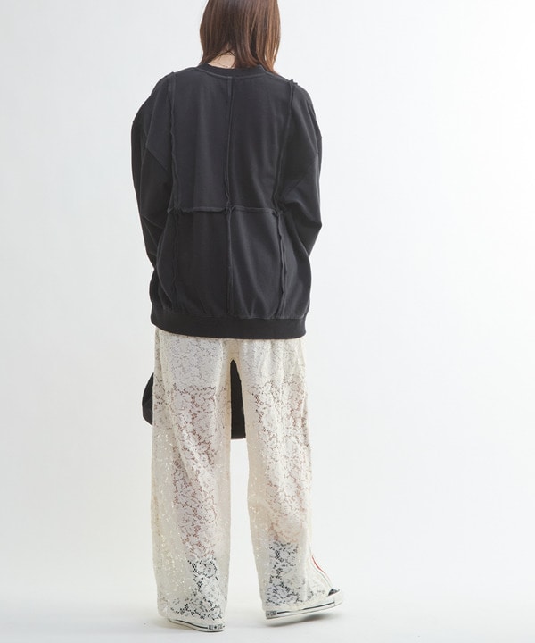 PATCHWORK CUT-OFF TOP 詳細画像 6