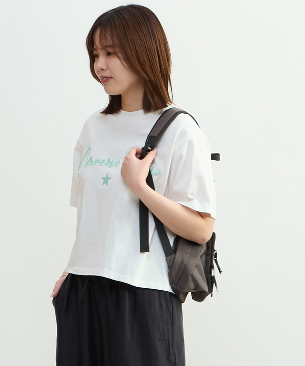 LOGO EMBROIDERED TEE 詳細画像 1