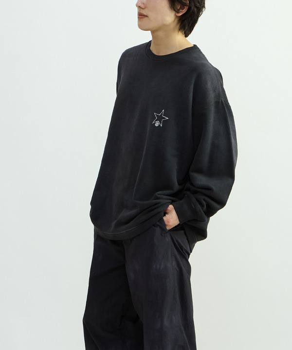PIGMENT DYED BACK PRINT SWEAT 詳細画像 6