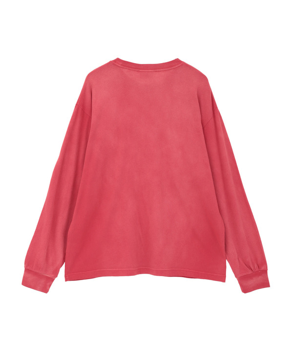PIGMENT DYED PATCH LONGSLEEVE TEE 詳細画像 10