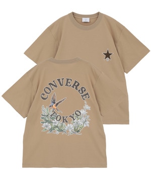BACK FLOWER LOGO TEE